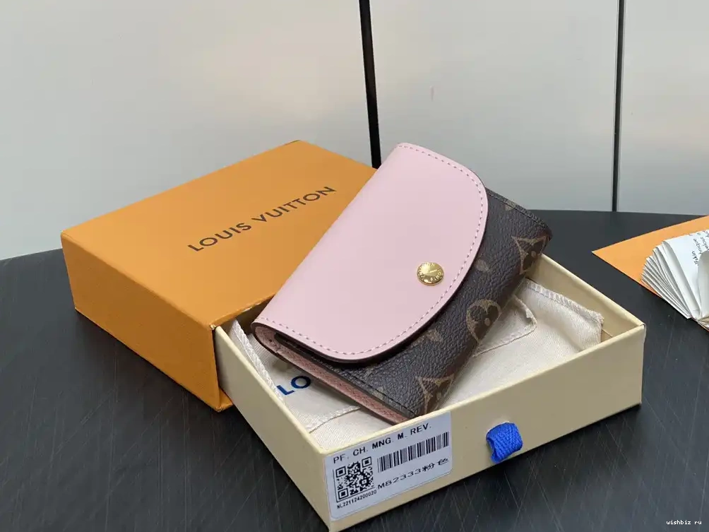 WIS Rosalie Louis Coin Purse-11*8*2.5CM Vuitton 0322
